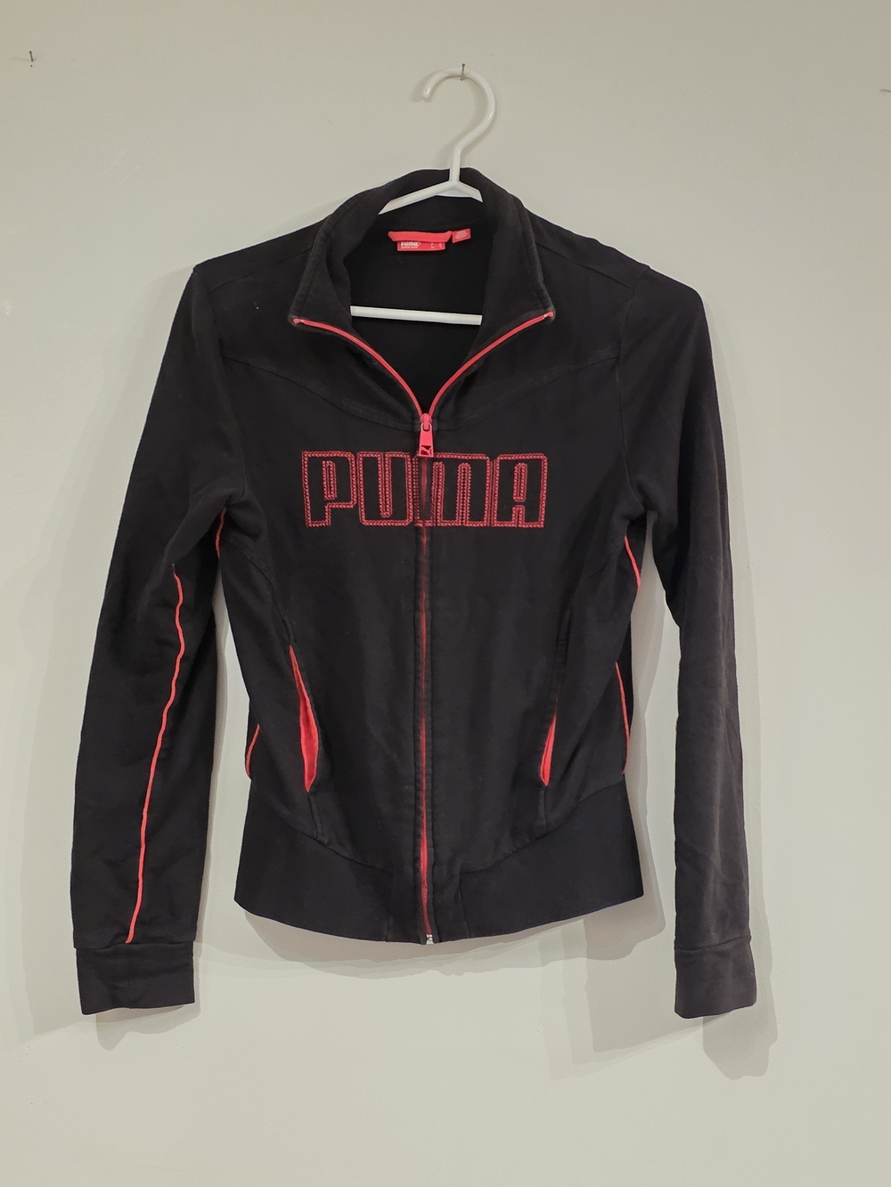 Puma Black Zipper Jacket